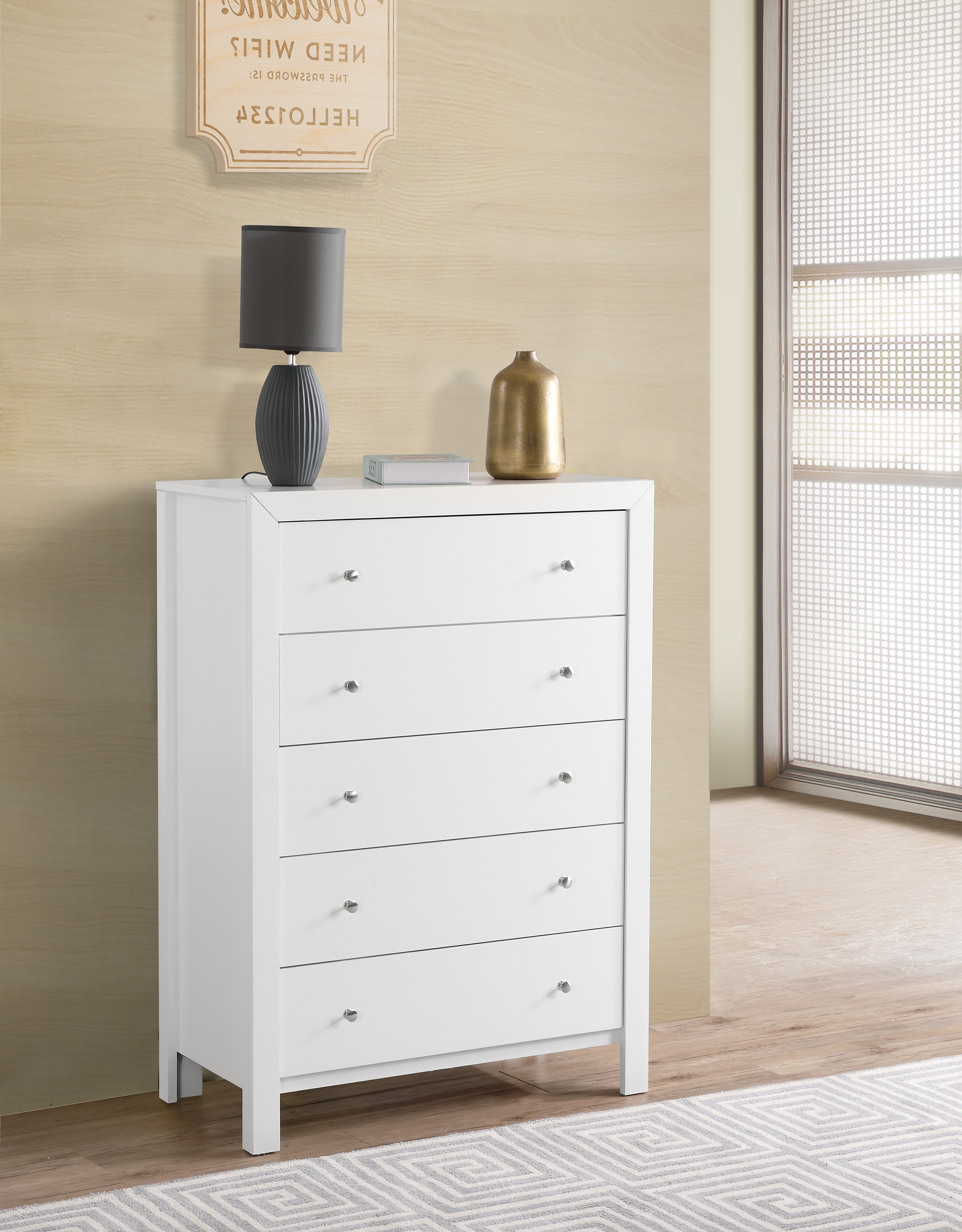 Burlington G2490-CH Coffre blanc