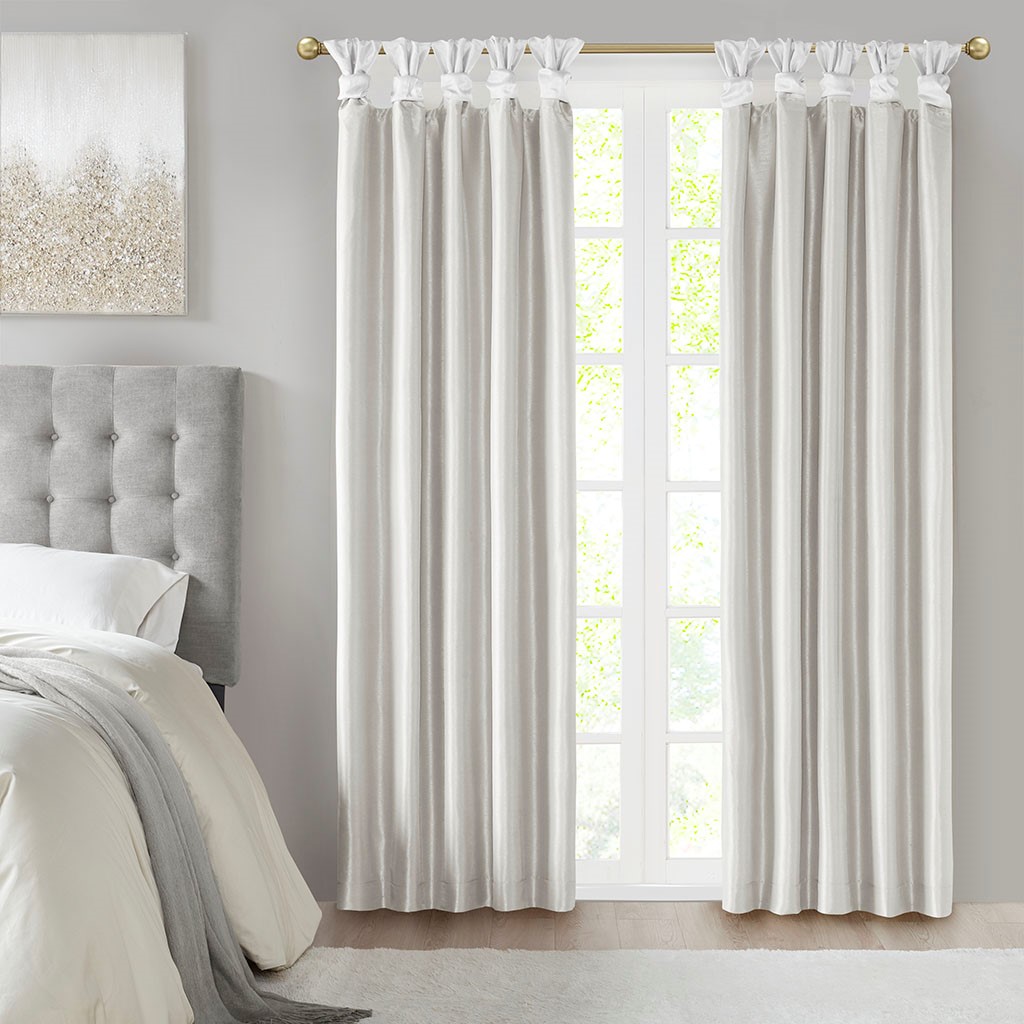 Rideau occultant onglet blanc 50x95po