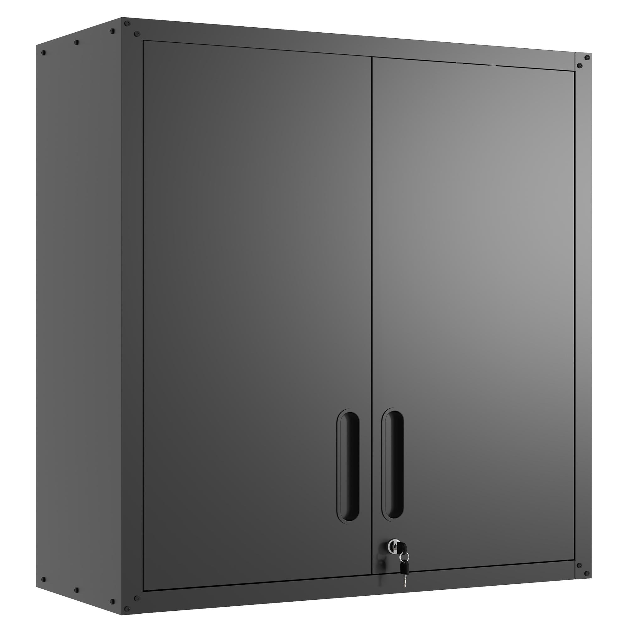 Armoire outils murale métal 2 portes verrouillables 1 tiroir