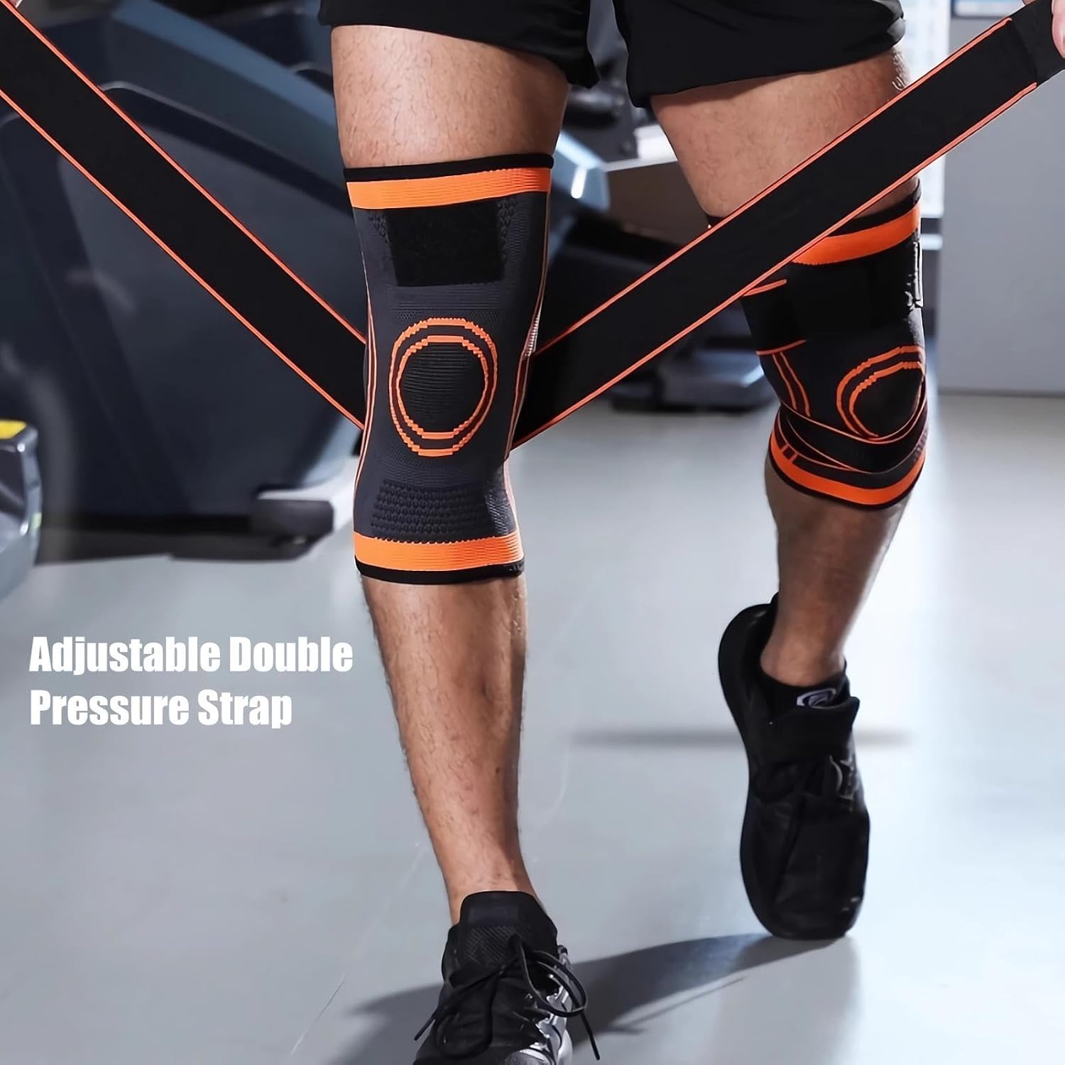 Support genou unisexe compression protection ménisque