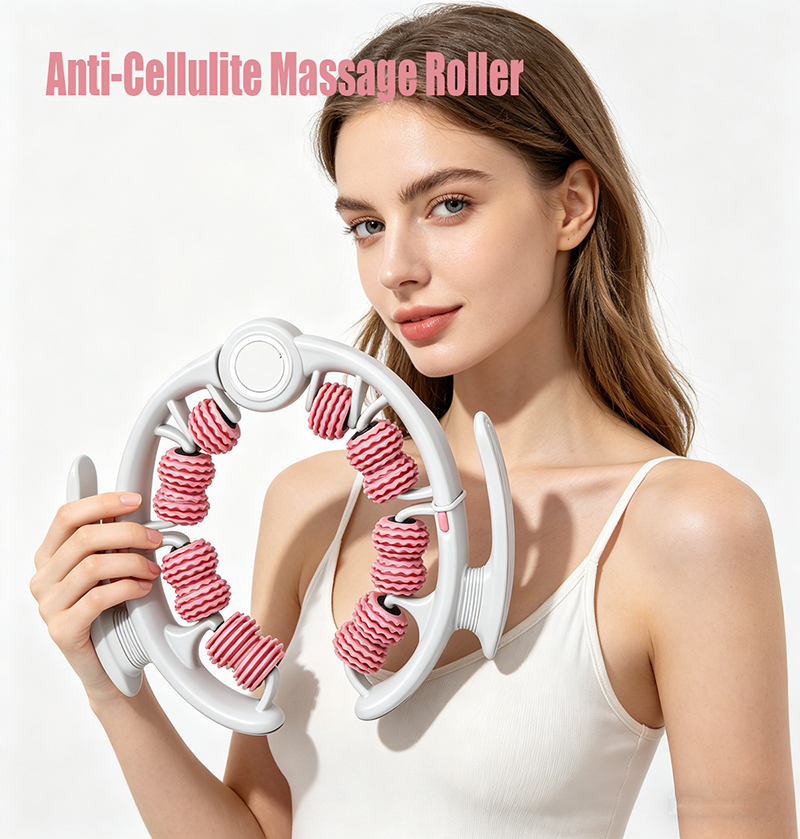 Rouleau massage anti-cellulite drainage lymphatique