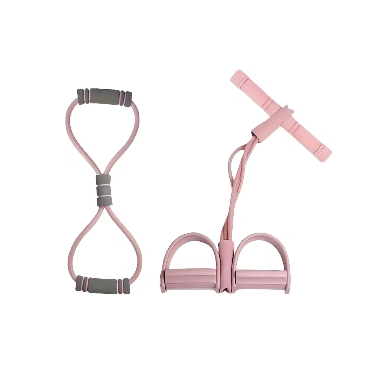 Bande résistance pédale 4 tubes yoga maison exercices complets