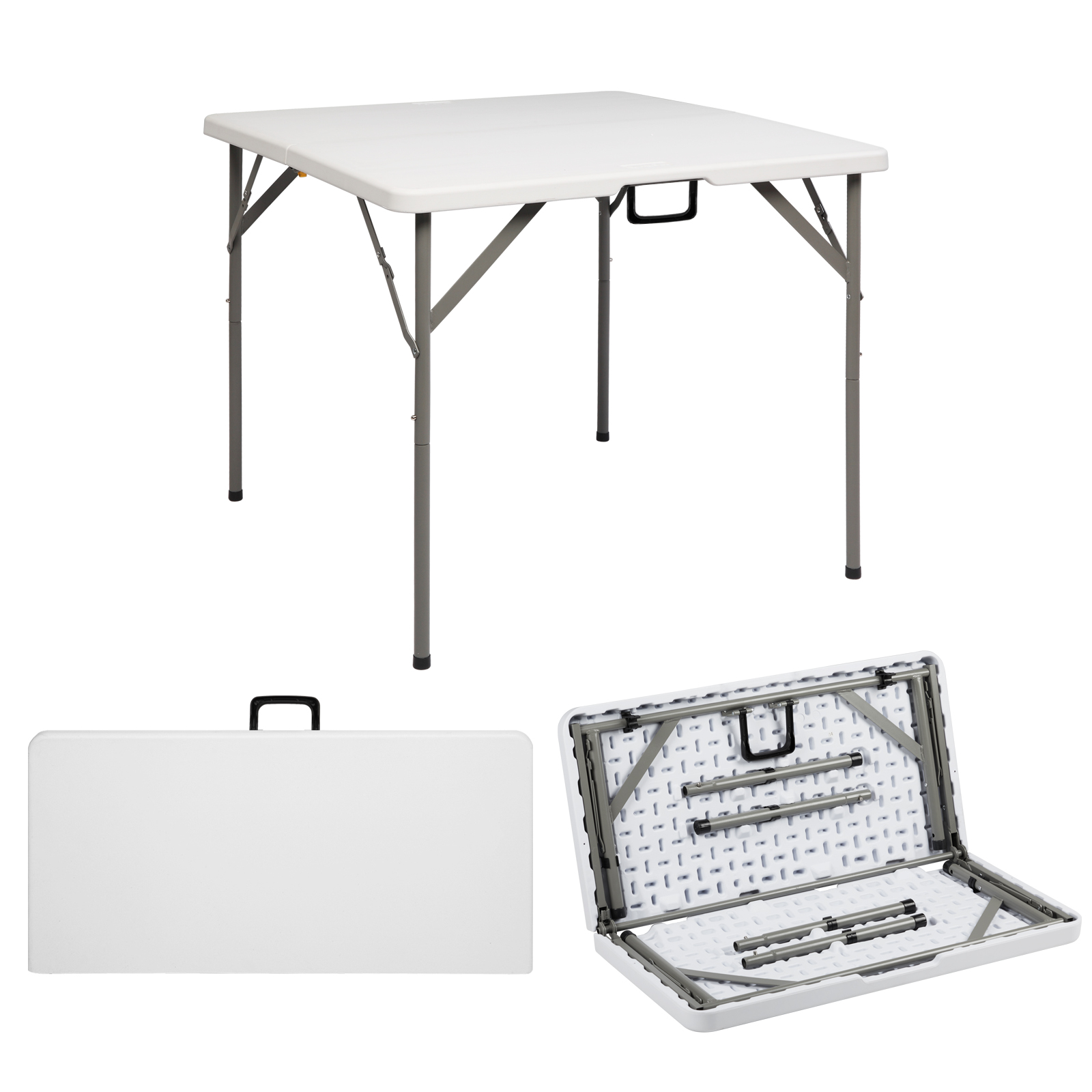 Table carrée pliable 34 po