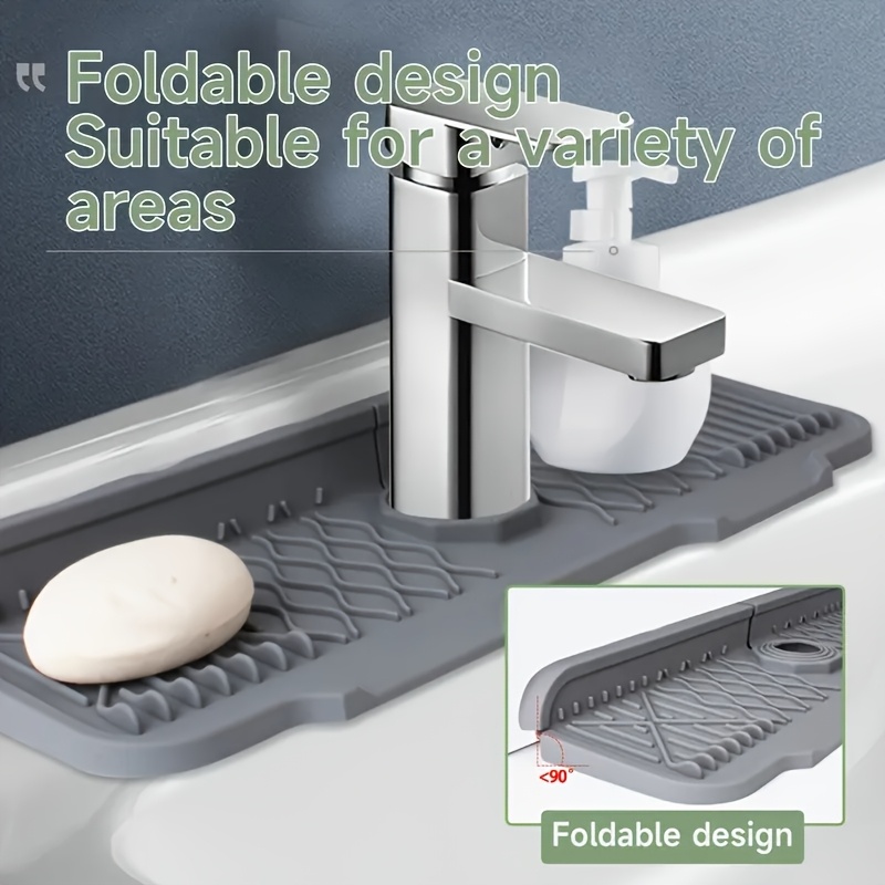Planche égouttoir silicone antidérapant grande cuisine