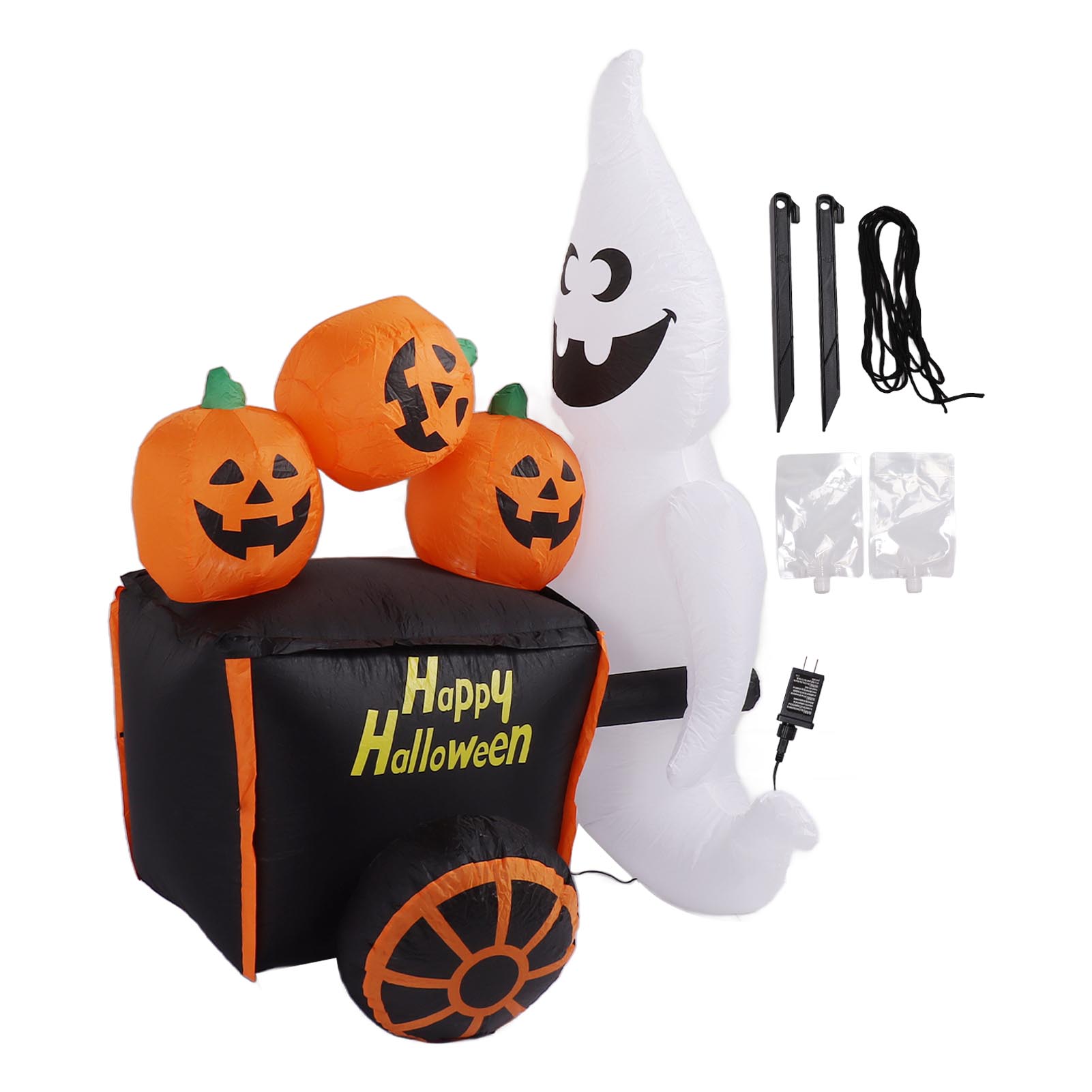 Fantôme gonflable 6pi Halloween LED 100-240V