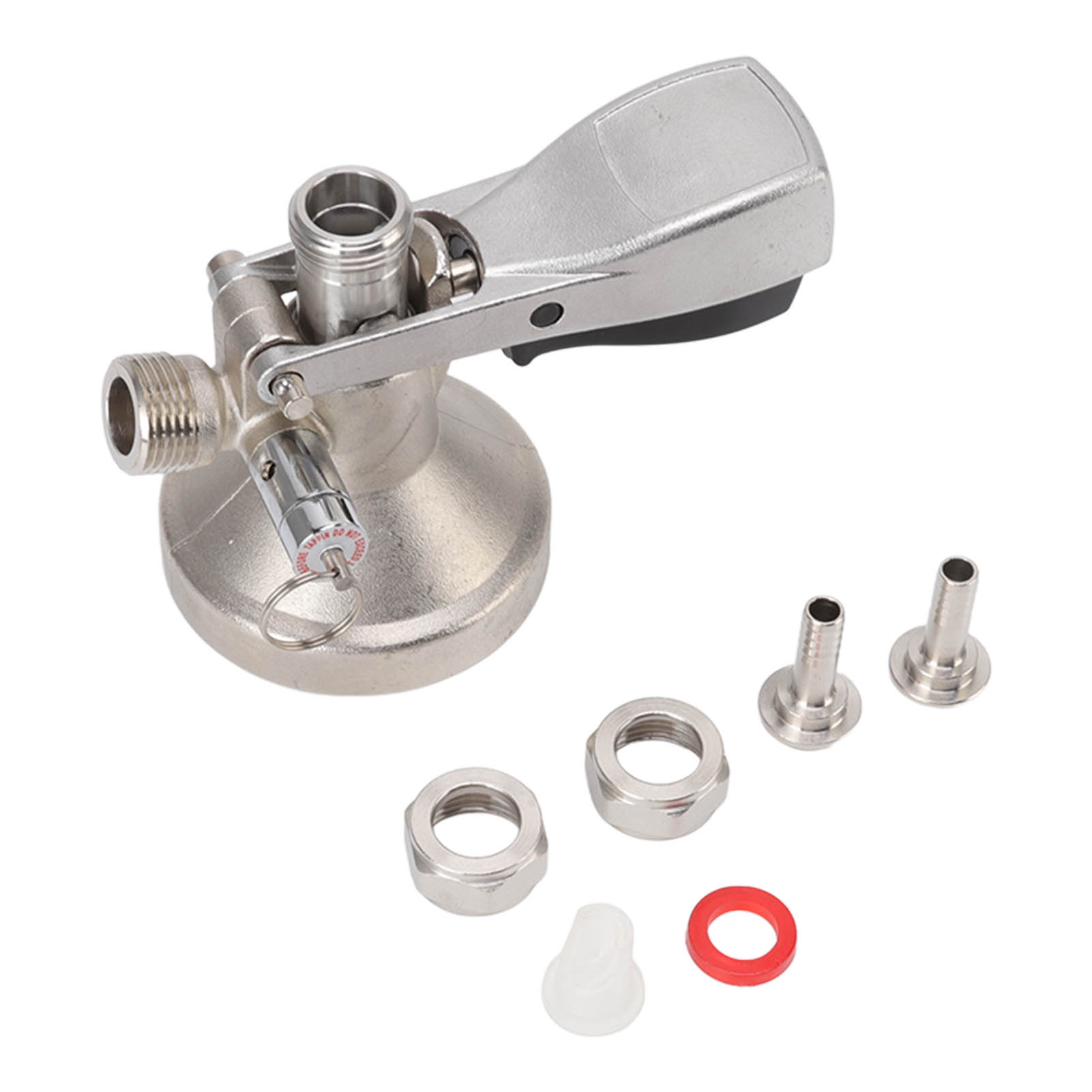 Coupleur fût bière G acier inox laiton distributeur bar