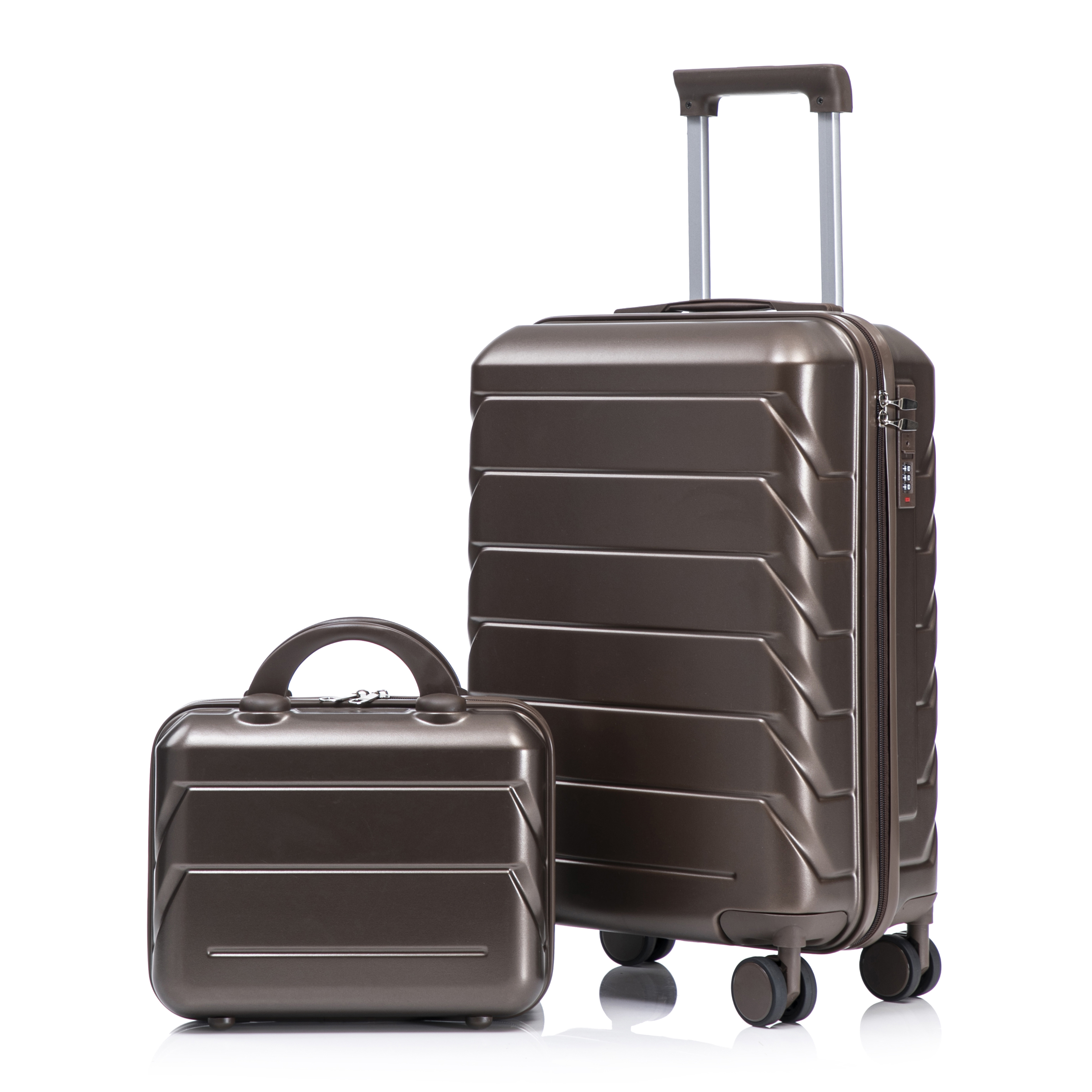 Valise ABS 14-20po 2 pcs roulettes combinaison