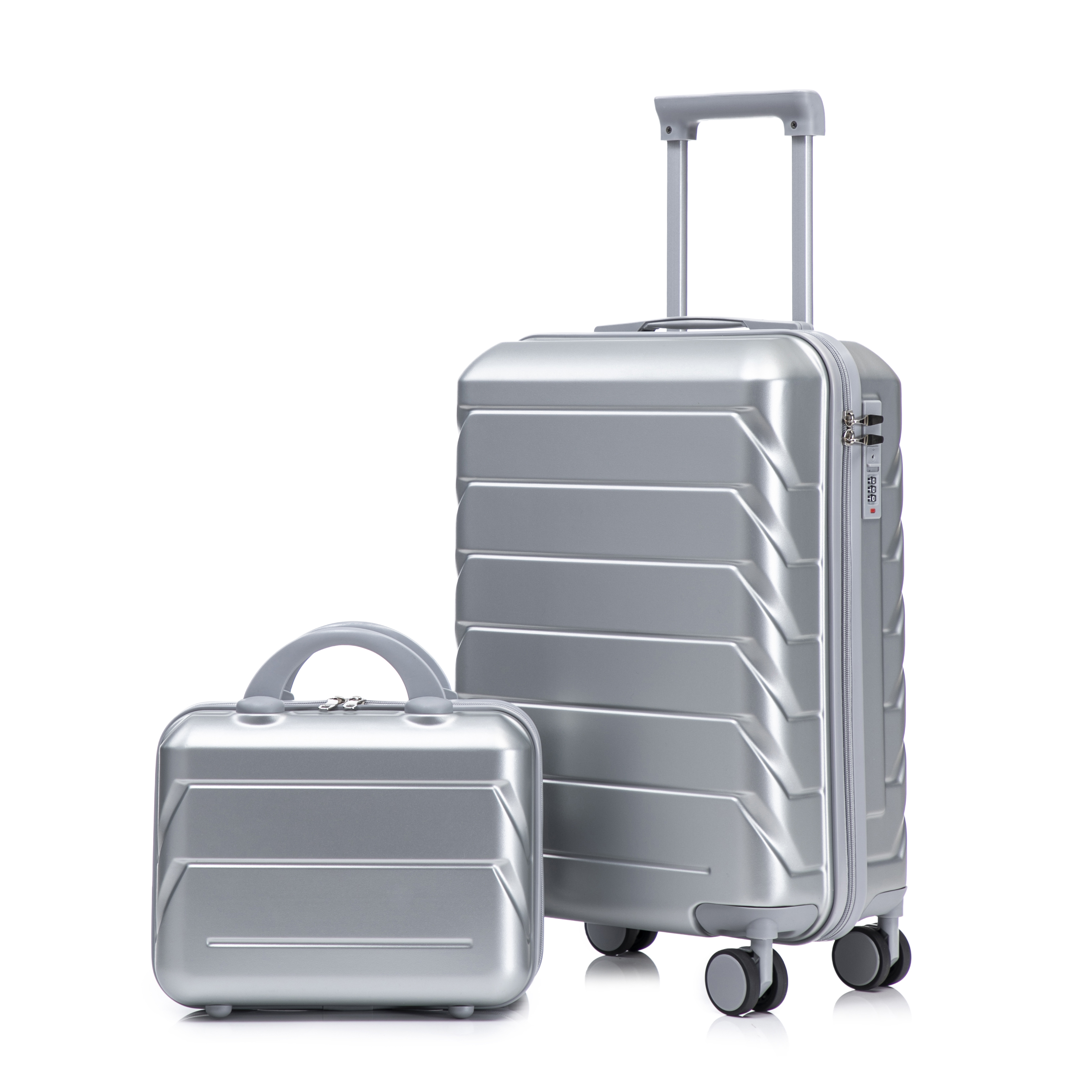 Valise ABS 14-20po 2 pcs roulettes combinaison