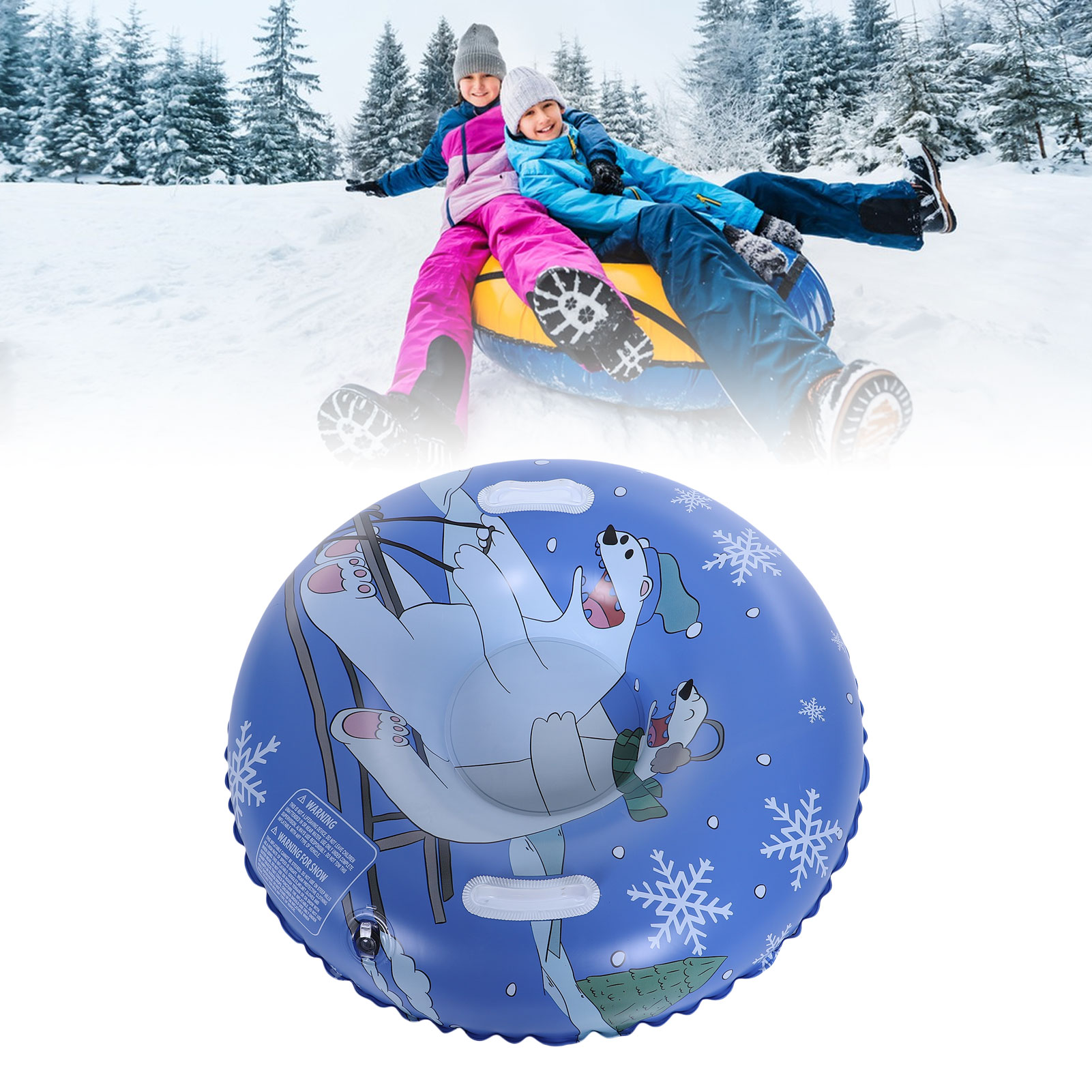 Tube glisse neige gonflable 36po enfants