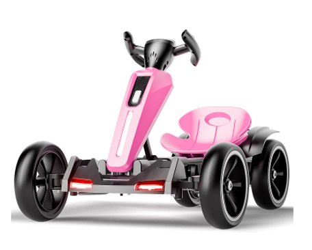 Go-kart électrique enfants 12V, pliable, siège ajustable 3-6 ans