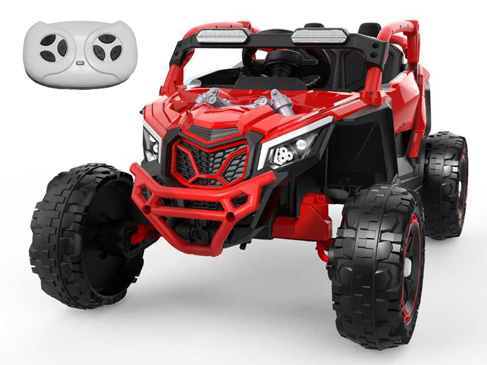 Voiture enfant 24V 400W UTV, télécommande parent, Bluetooth, LED