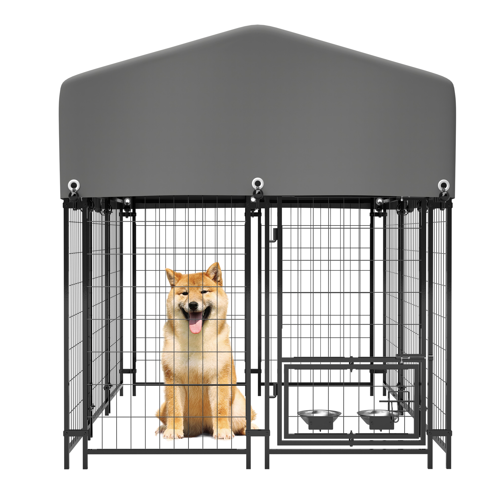 Niche chien 4,23x5,82x4,83pi toit waterproof