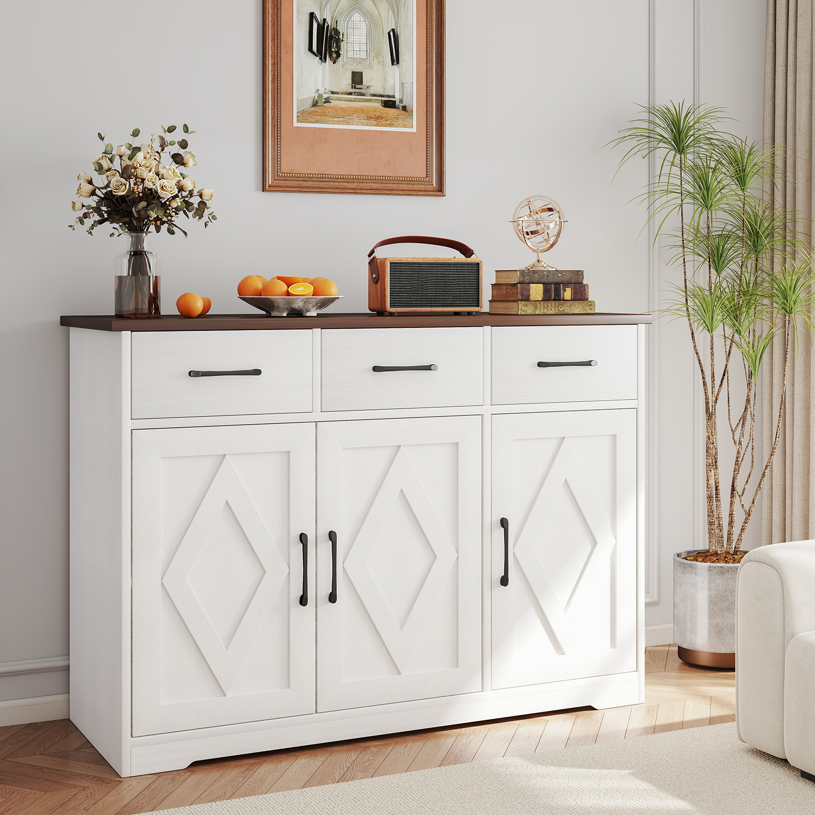 Buffet ferme style rustique grande capacité