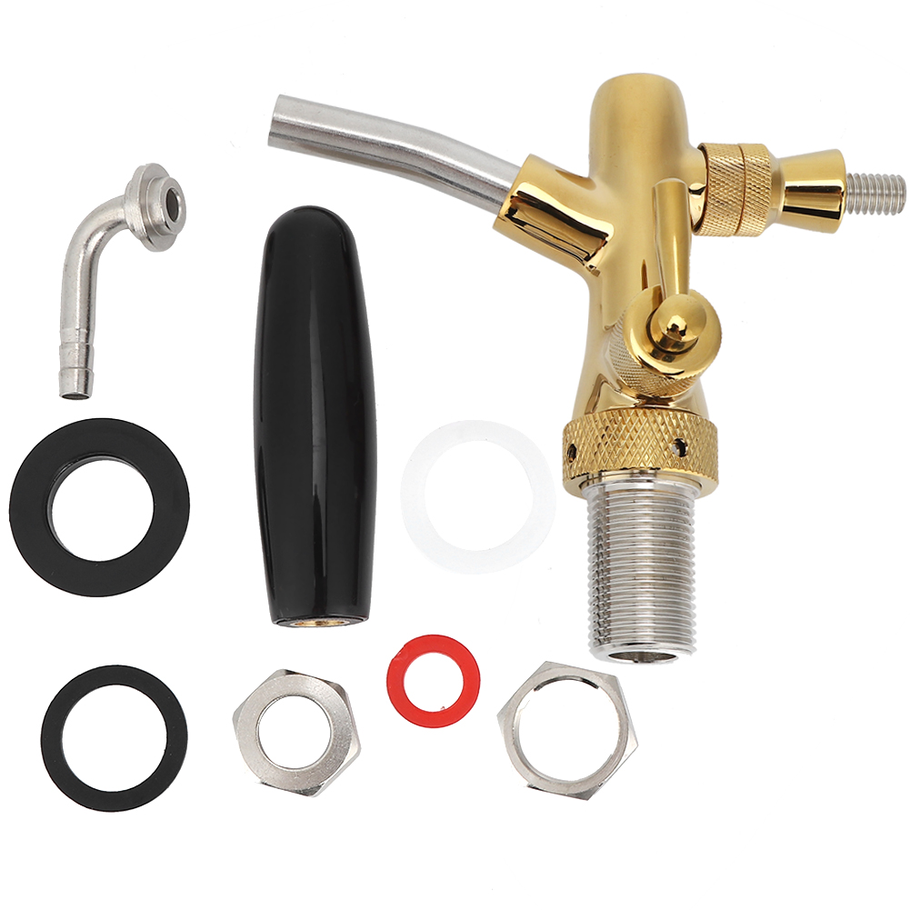 Robinet bière G5/8 laiton acier inoxydable