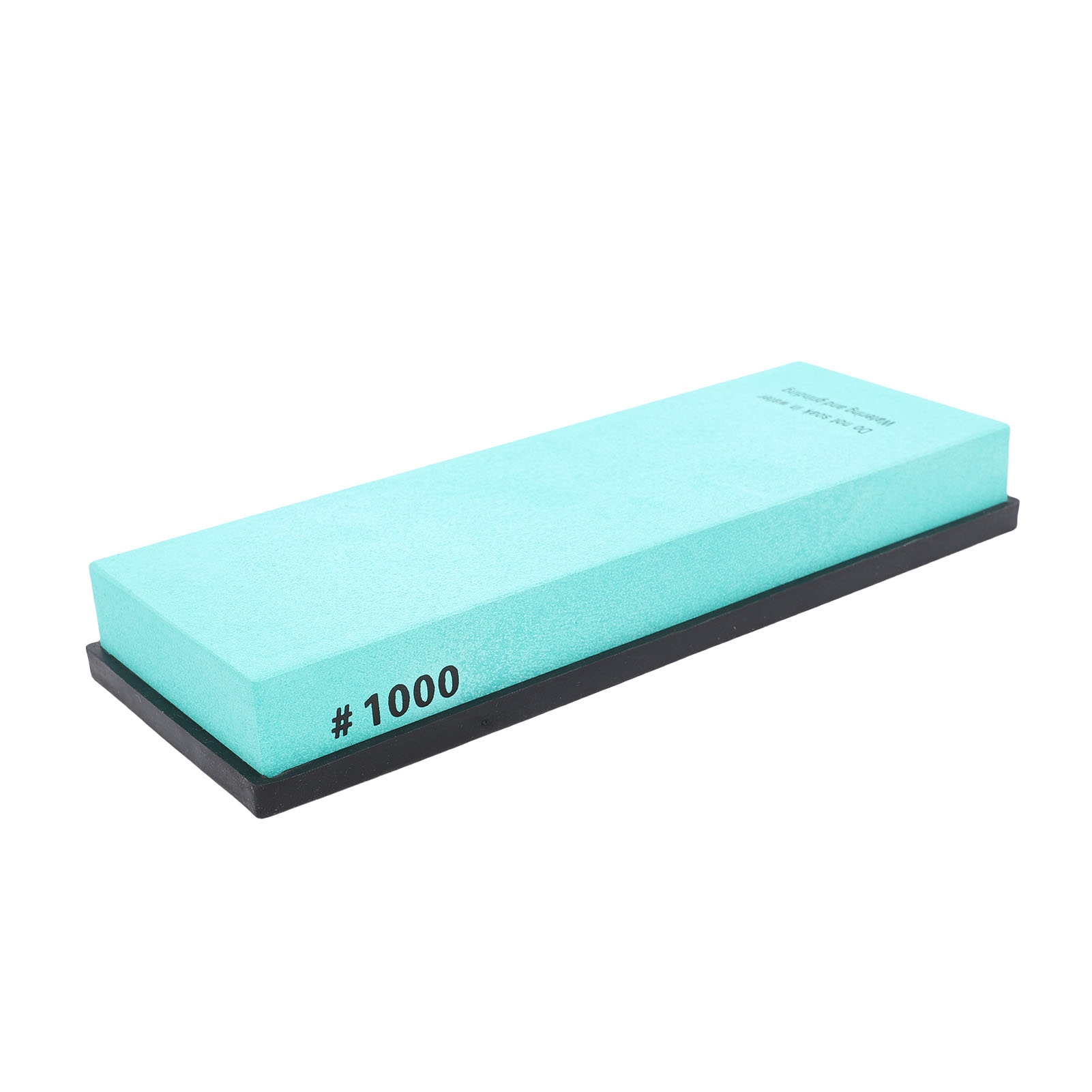 Pierre à aiguiser 1000 grains base silicone vert