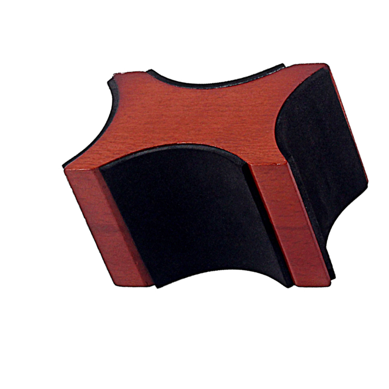 Support cou guitare bois réparation acajou