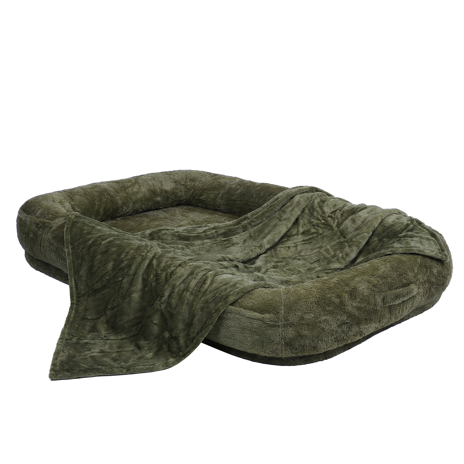 Lit chien 71x47x12po lavable extra large confortable