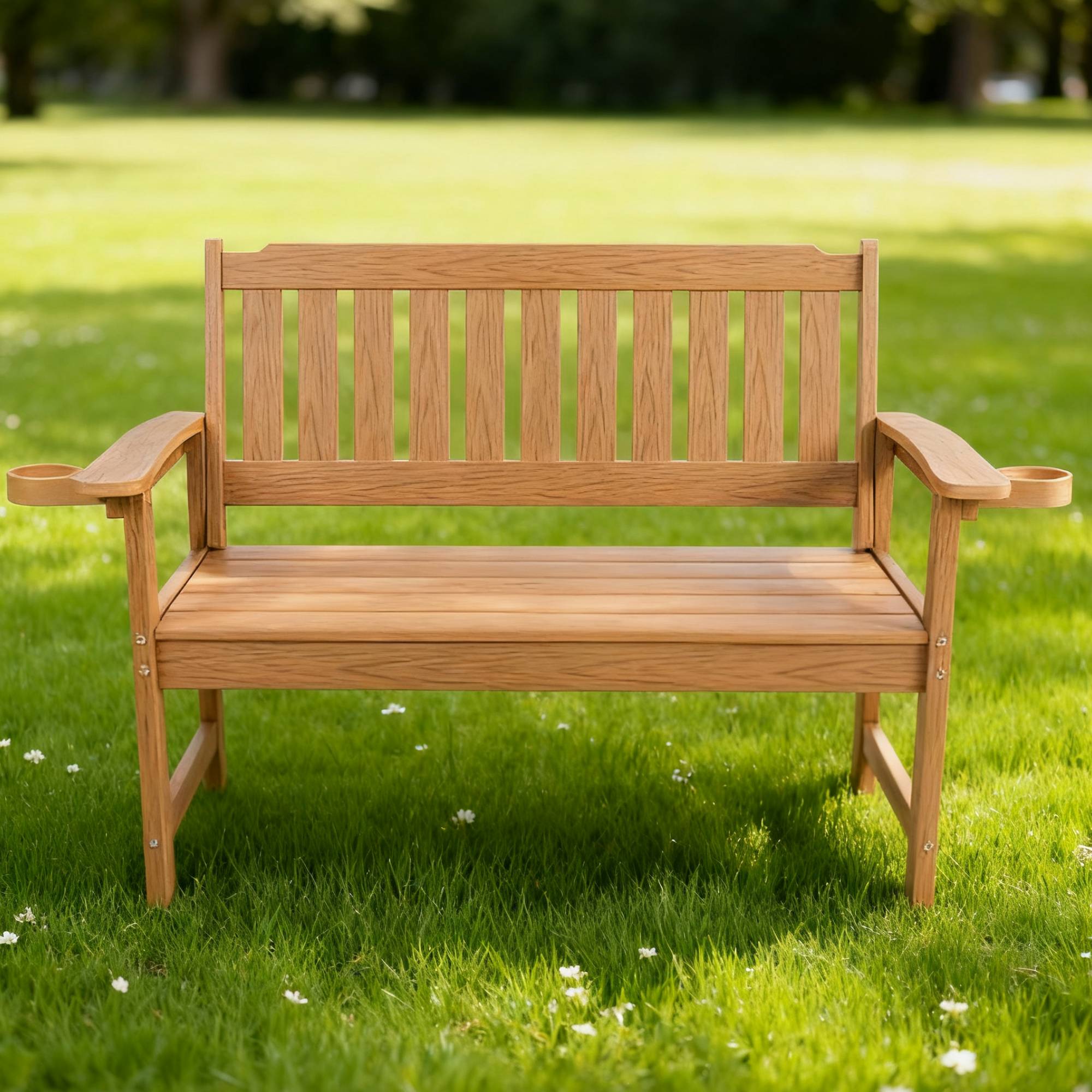Banc jardin résistant intempéries matériau HIPS