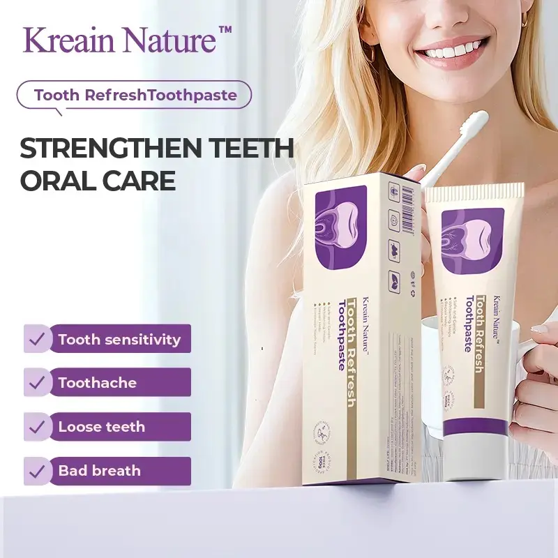 Kreain Nature Dentifrice formule hydroxyapatite, dents sensibles