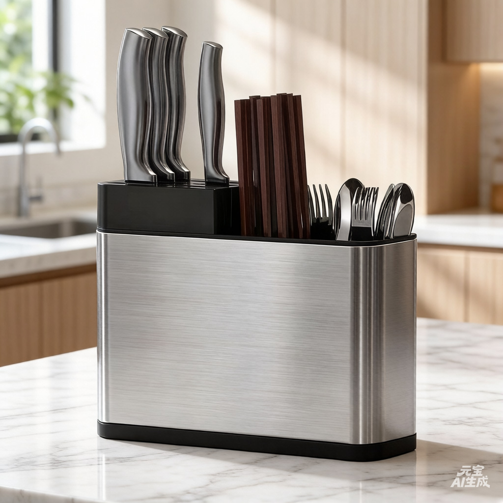 Porte-couteaux cuisine rangement fourchette cuillère baguettes
