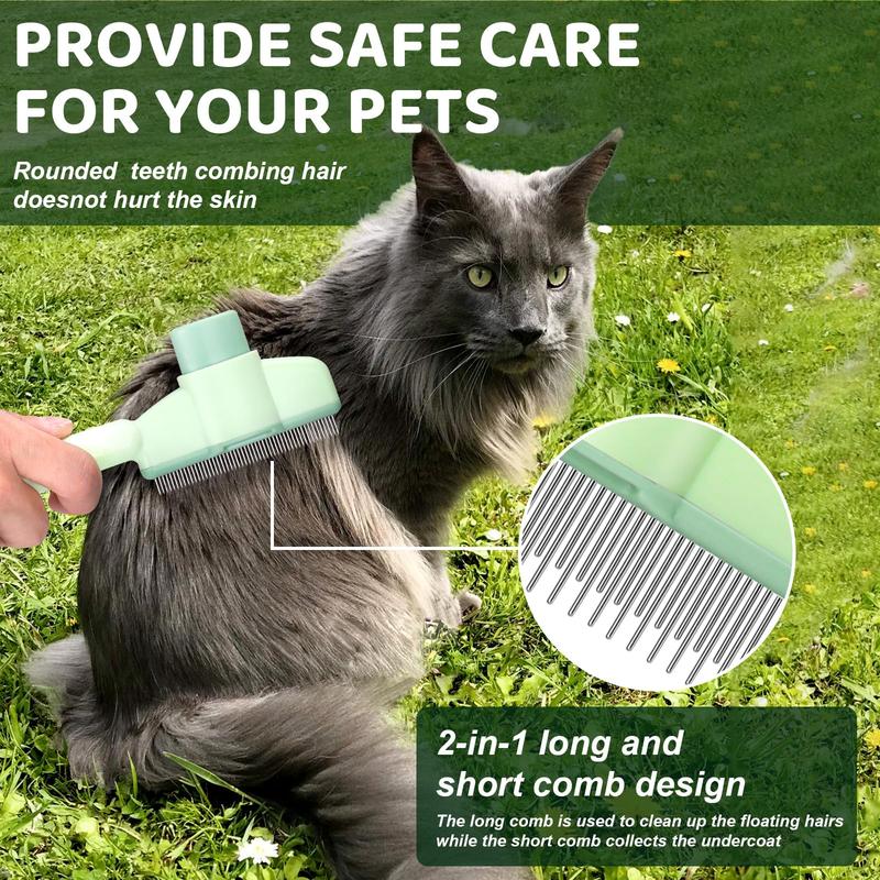 Peigne chat chien dénoeuant enlève poil nettoyage auto