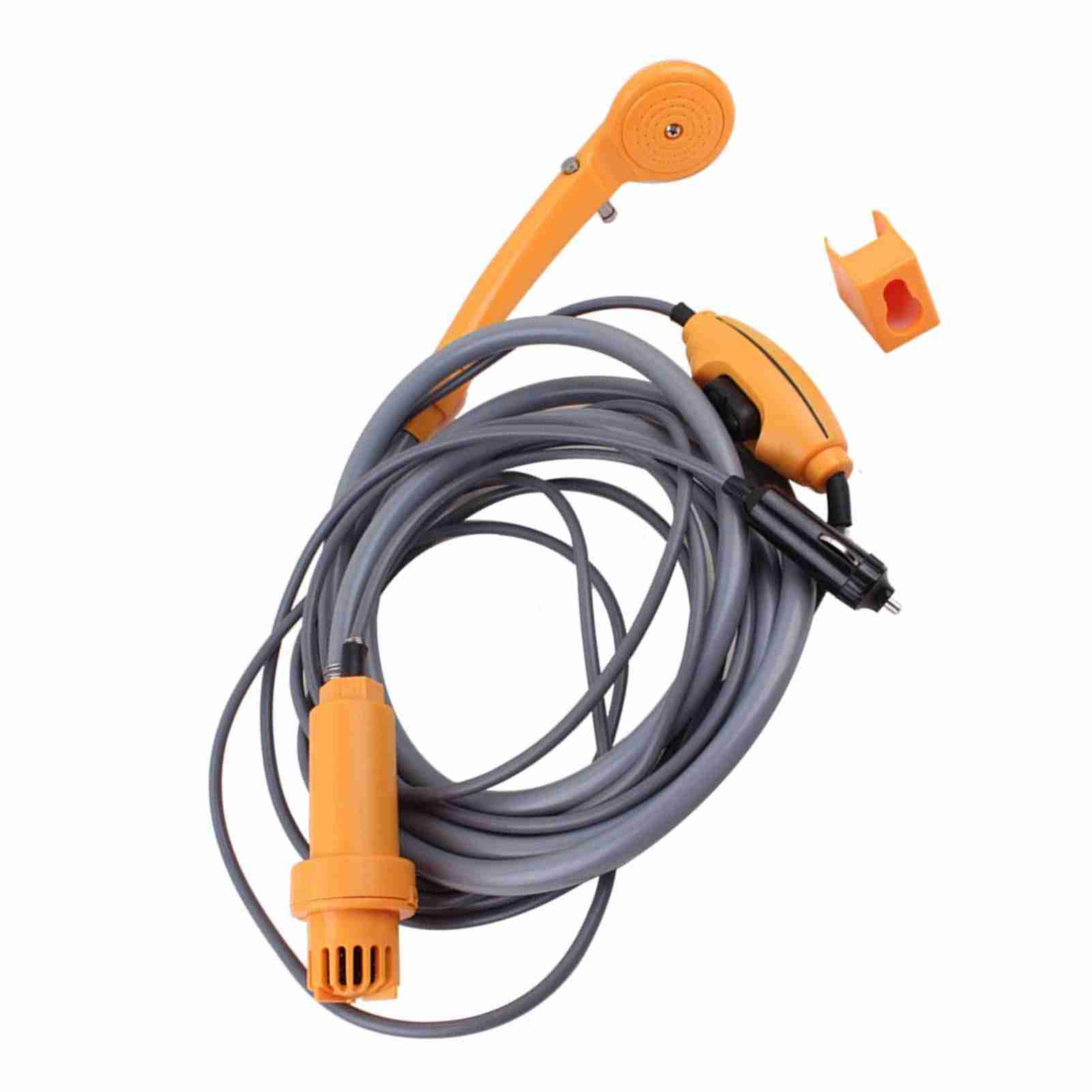 Douche camping portable débit ajustable 2,5 L/min étanche