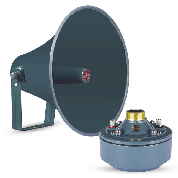 Ensemble haut-parleur PA 2' compression 600W 16Ω alu