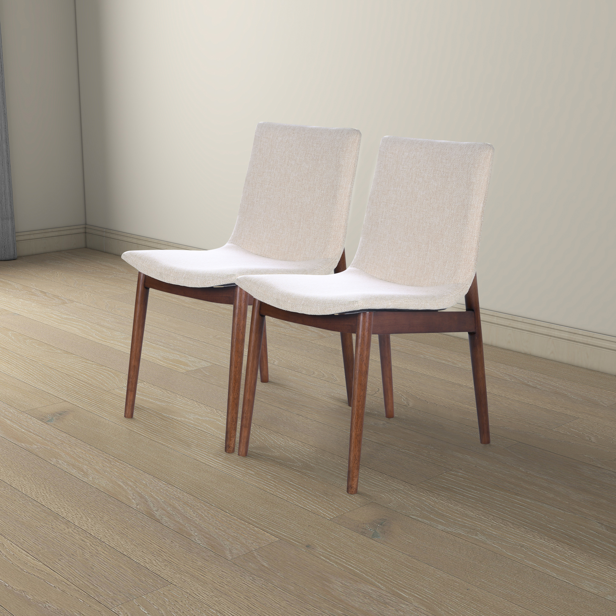 Chaises Repas Ravel Beige Lot 2