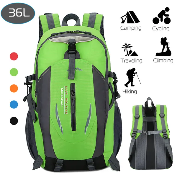 Sac à dos de voyage 36L imperméable randonnée camping