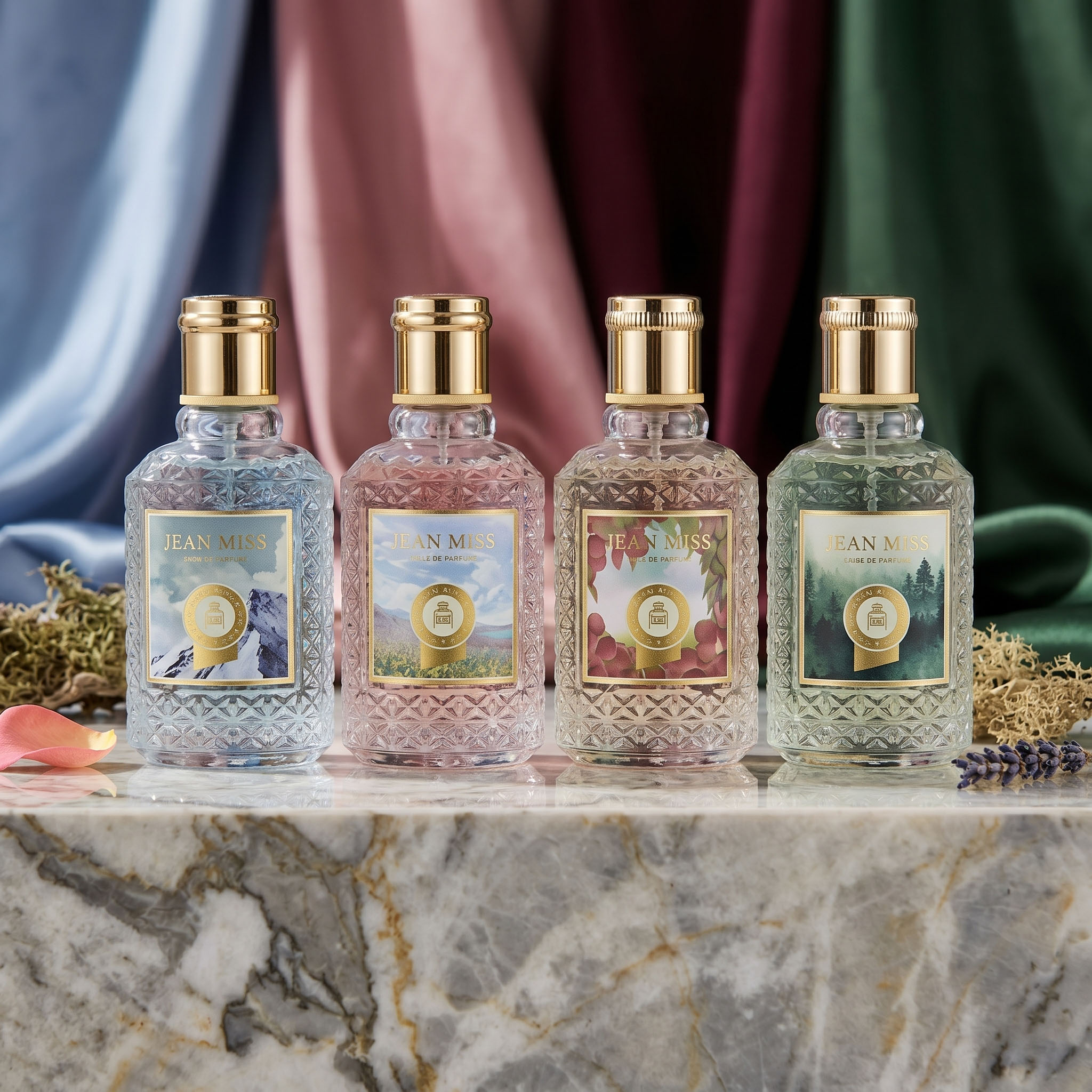 Parfum femme 50ml floral fruité longue tenue