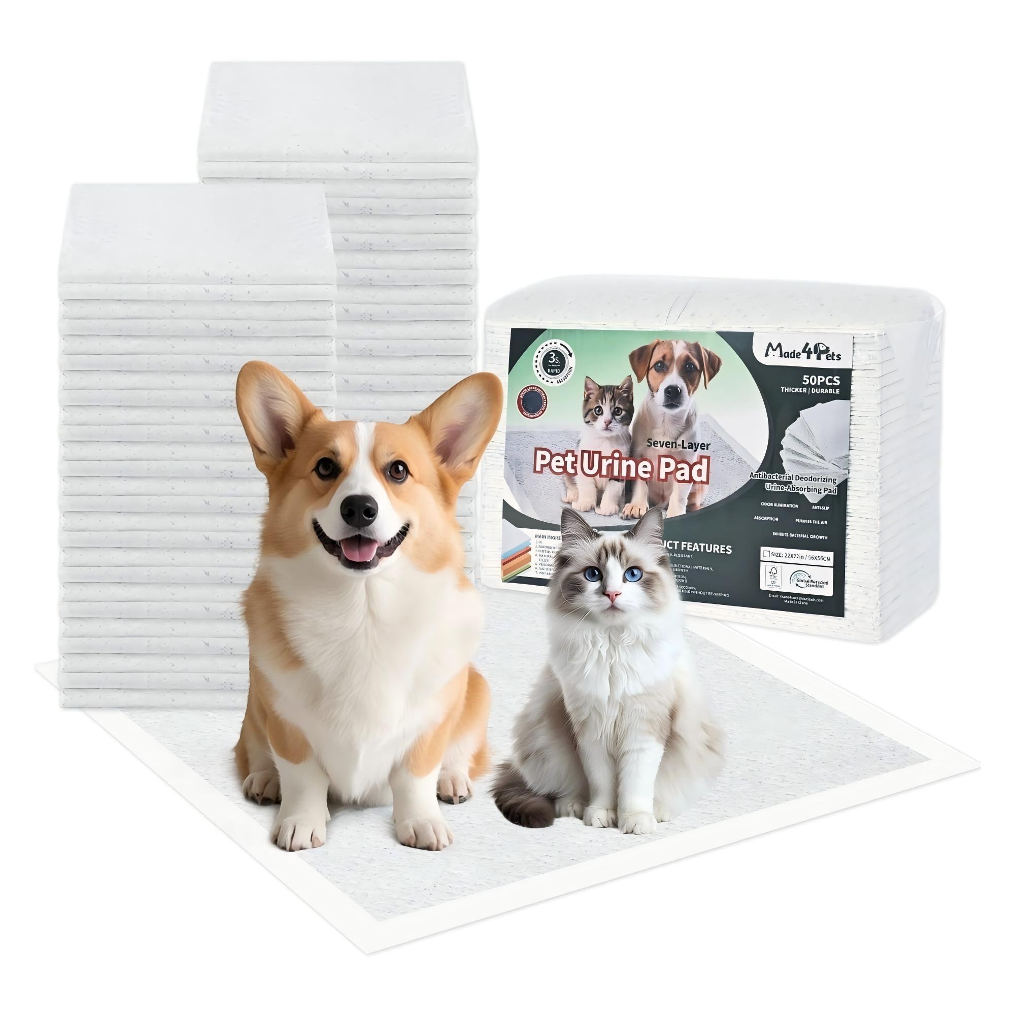 Tapis Maddie pour chiots, 50 unités, imperméable