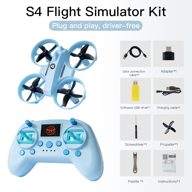 S4 - Bleu - Simulateur - Double alimentation