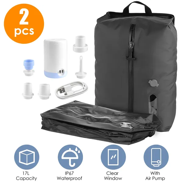 Sacs sous vide pompe organisateurs bagages valise