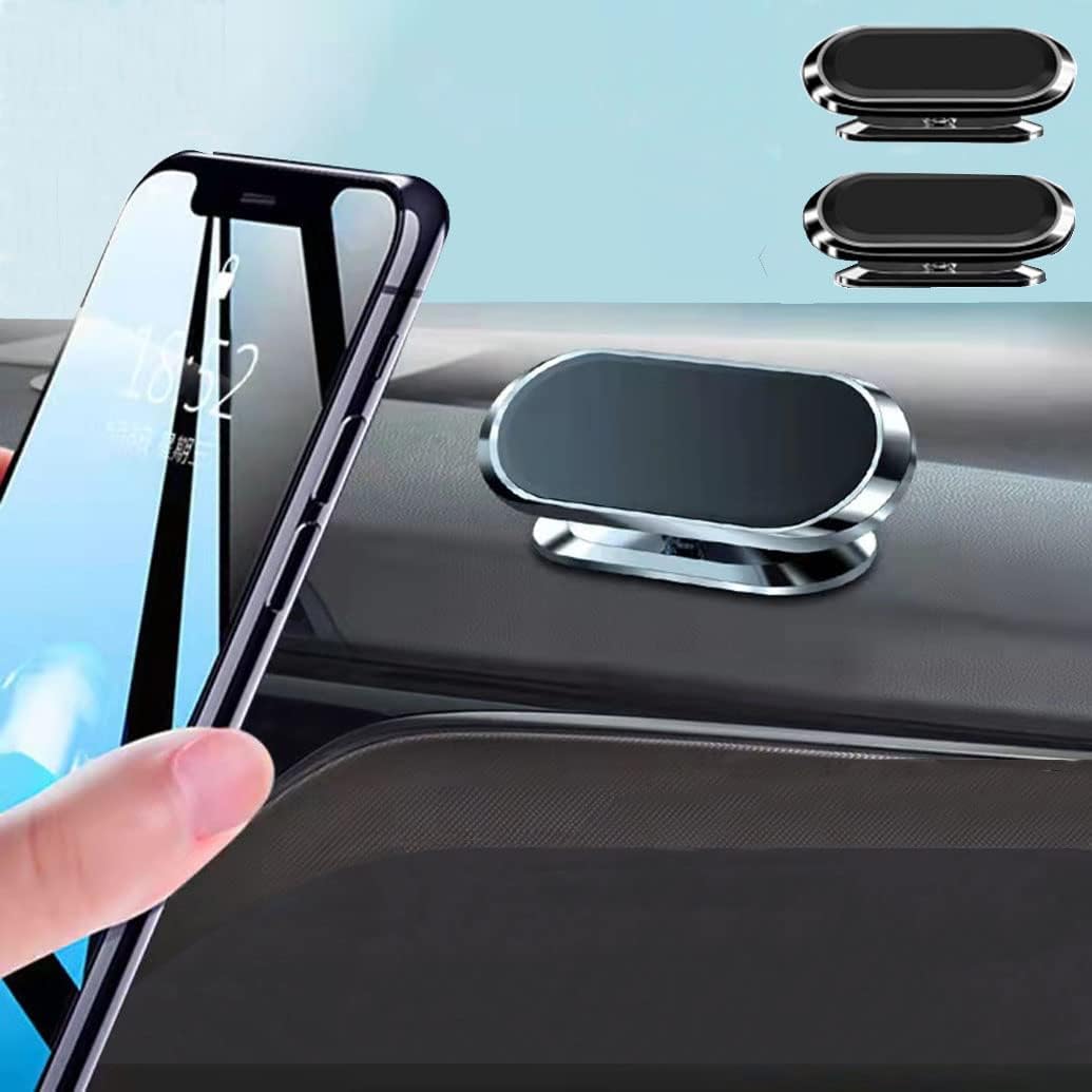 2 supports téléphone voiture aimant puissant 360° rotatif