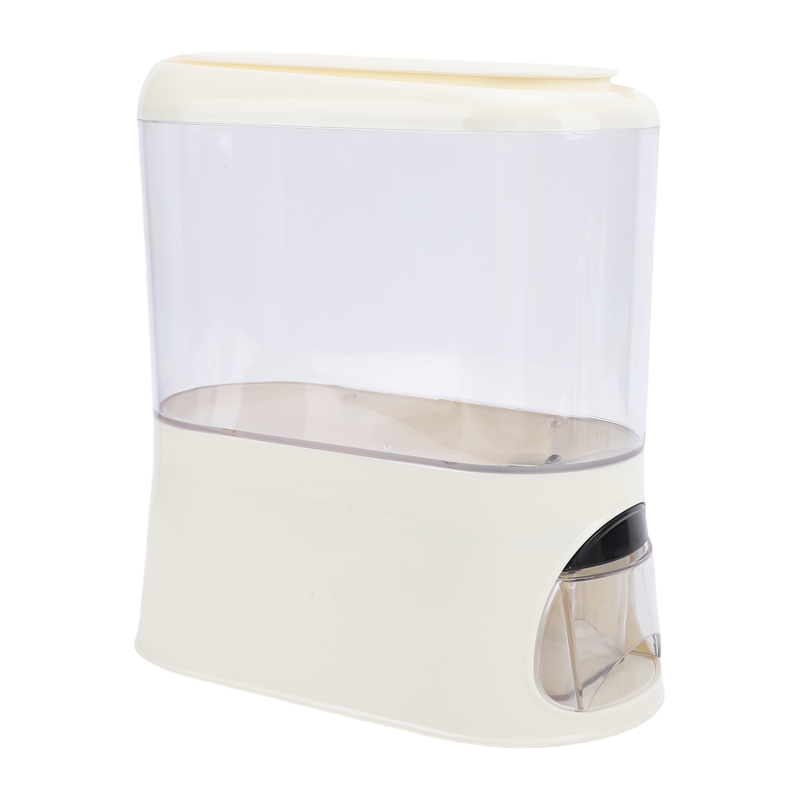 Distributeur riz scellé PP conteneur aliments secs organisation blanc