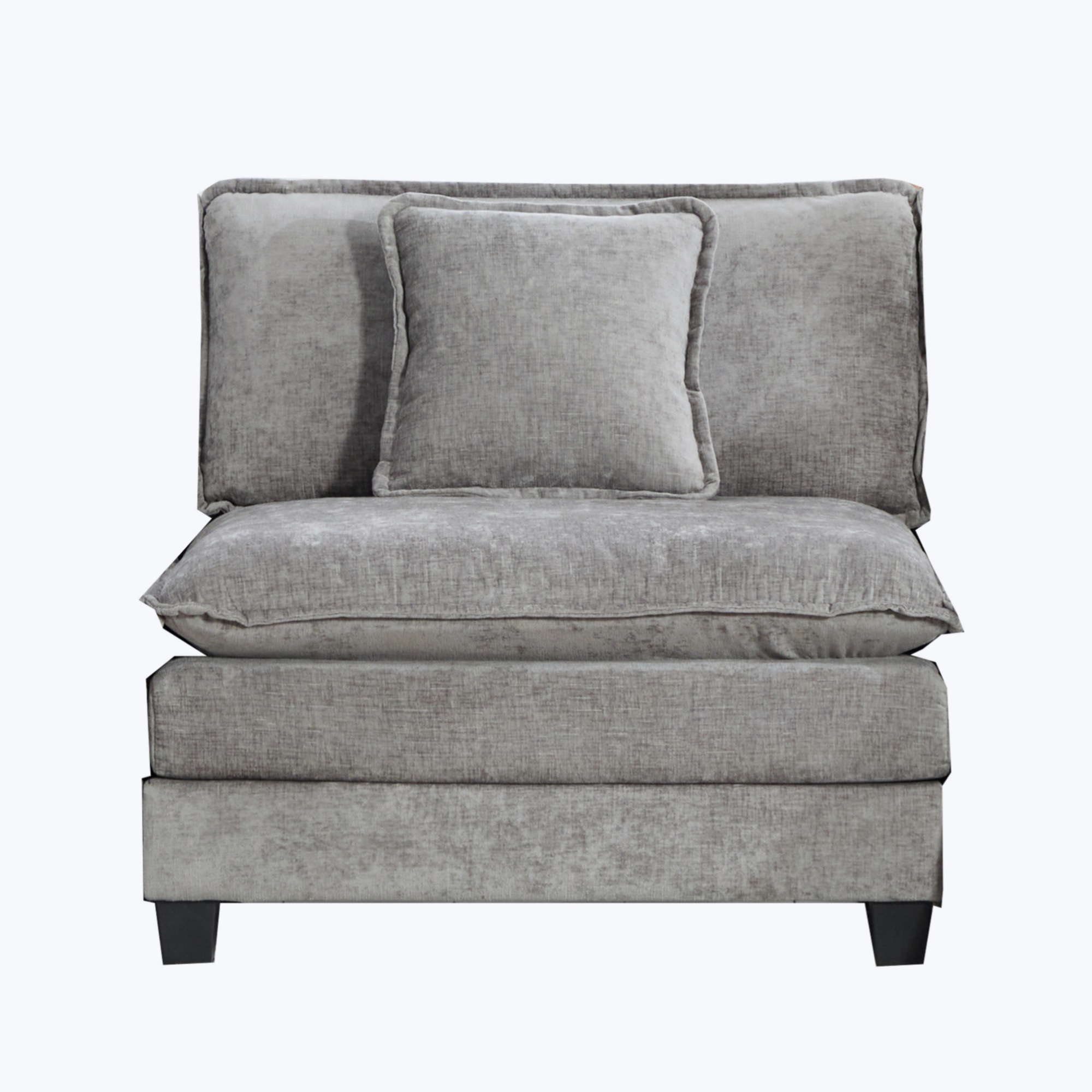 Sofa Cloud 1 siège moderne gris SW501BGY