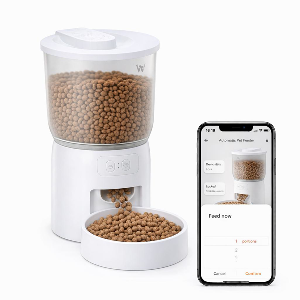 Mangeoire auto chat/chien 3L, minuterie