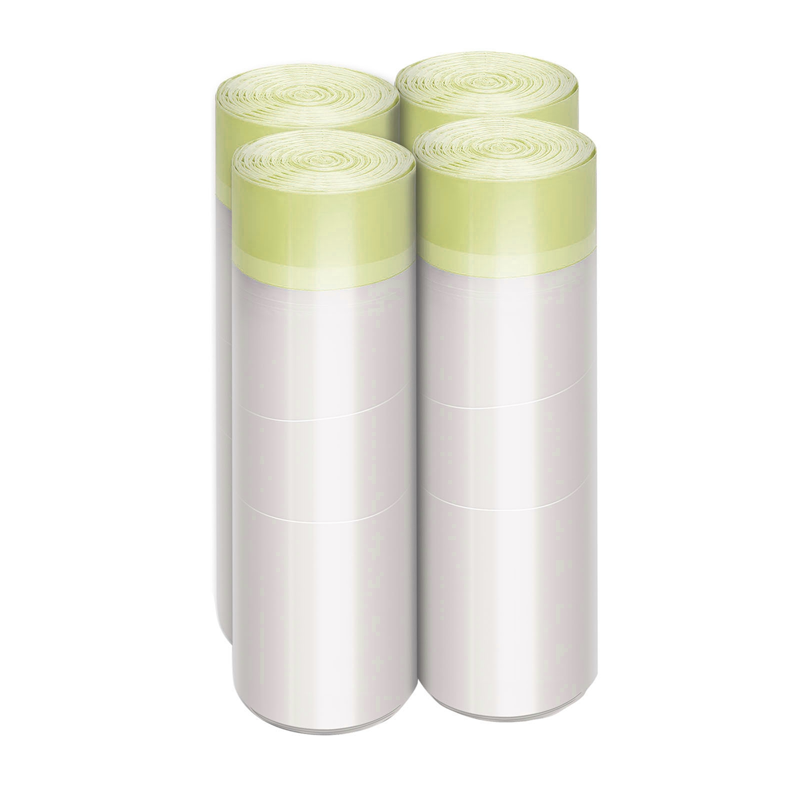 Sacs à ordures 13 gallons 100 pcs, parfumés citron, anti-fuites