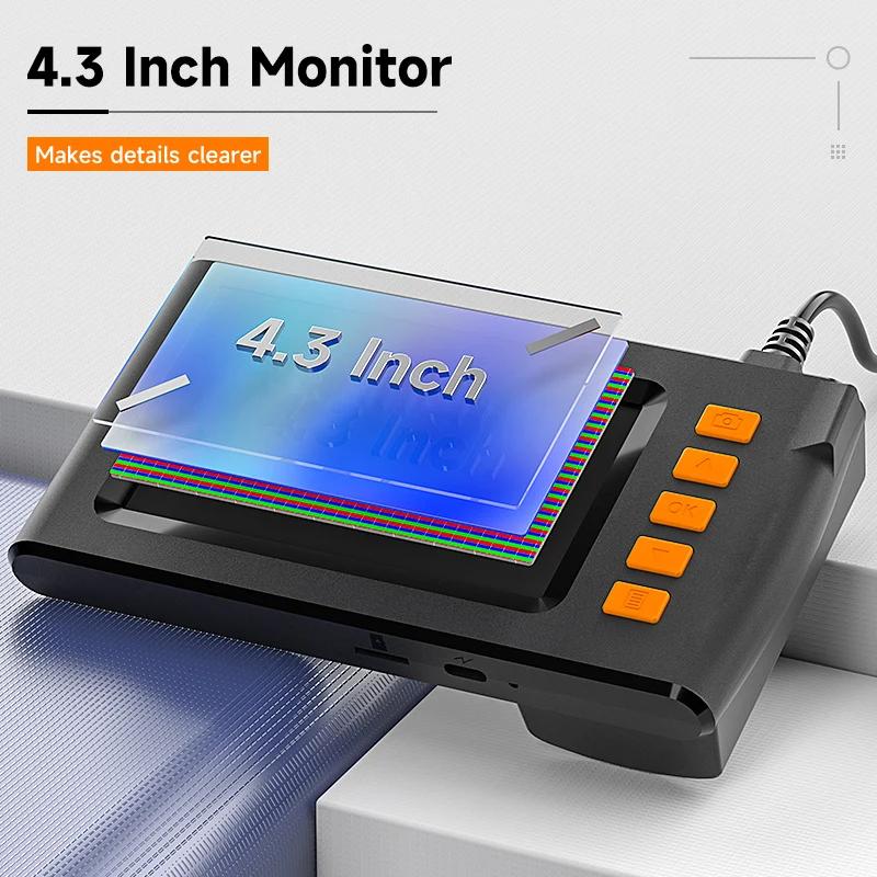 Endoscope double objectif écran 4,3 po 32GB 5 m