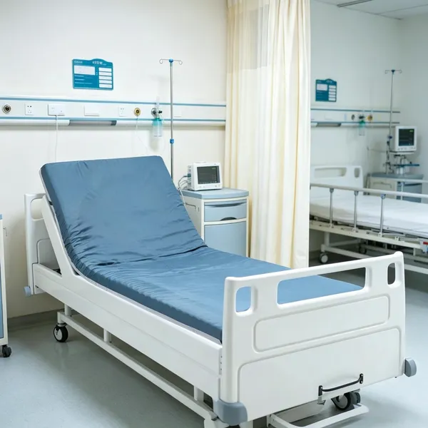 Matelas lit d'hôpital