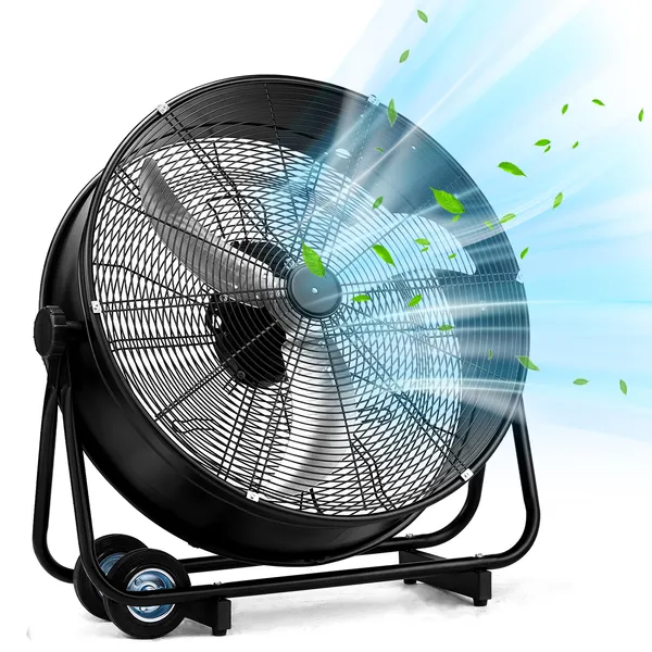 Ventilateur industriel inclinable 91,50x22,50x87,00cm