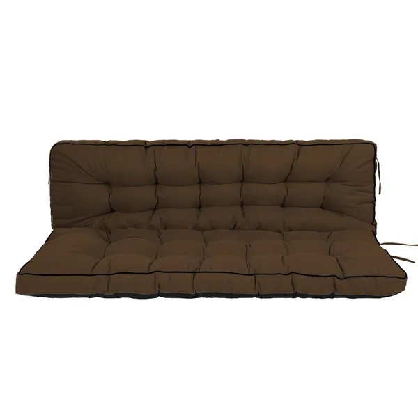 Coussin balançoire extérieure 55 po café