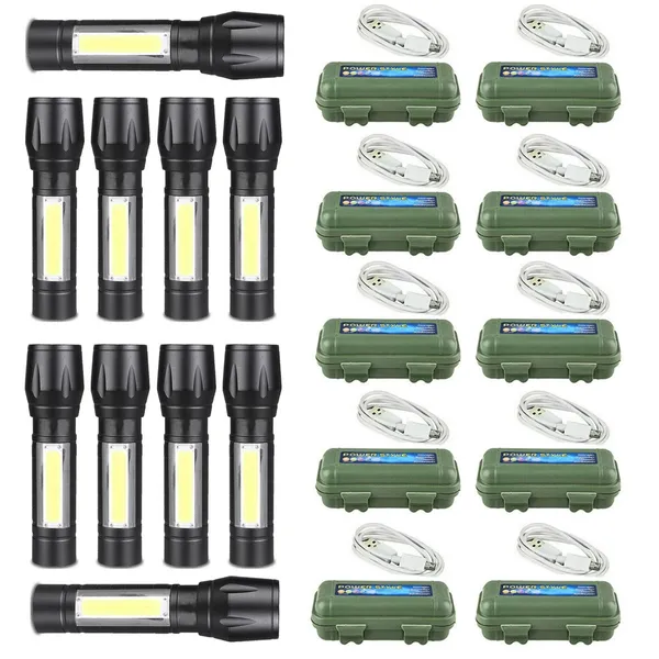 Lampe frontale & lampe de poche mini