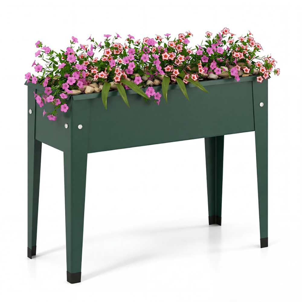 Lit surélevé métal 44 lbs plantes fleurs herbes légumes fruits
