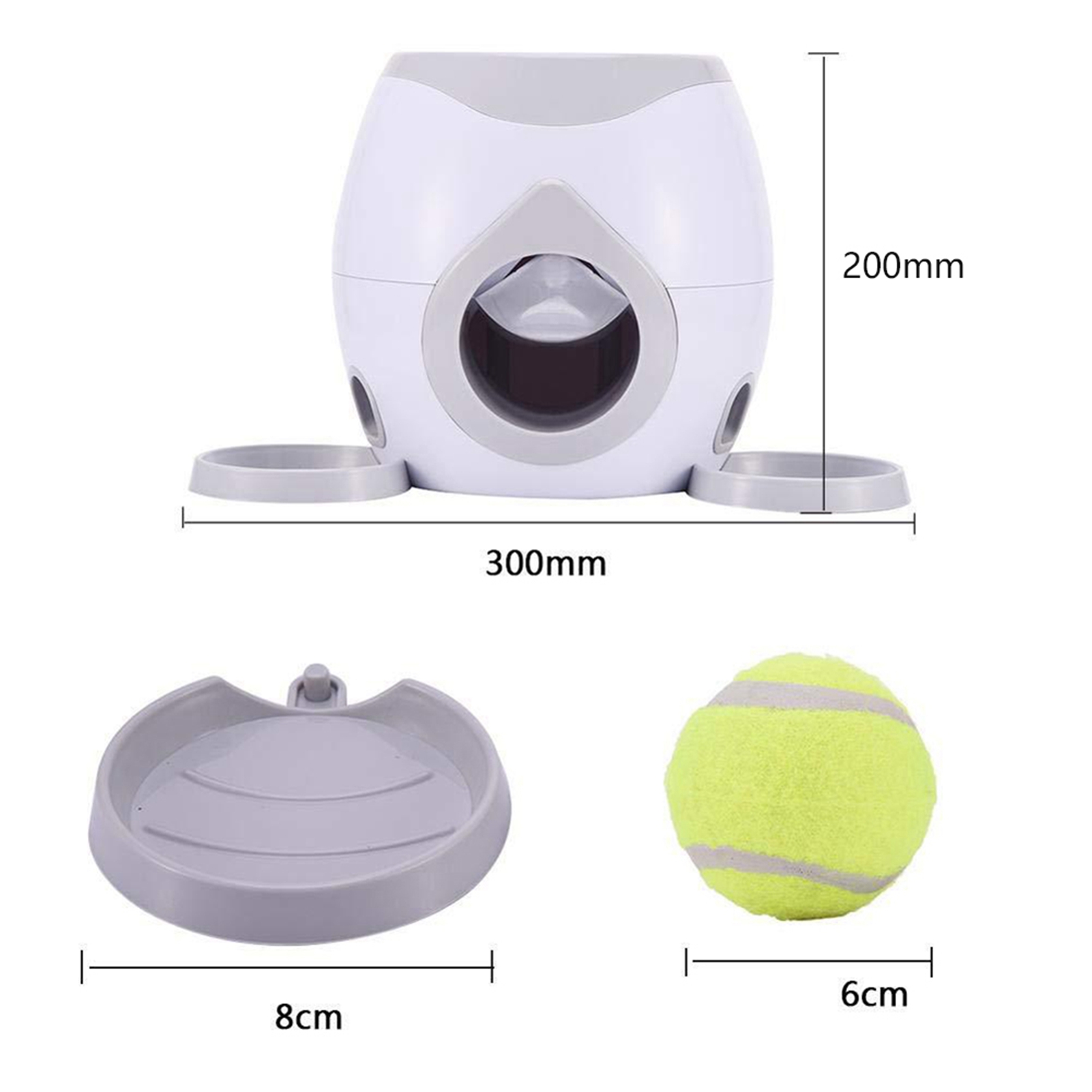 Distributeur automatique Lanceur balle tennis chien