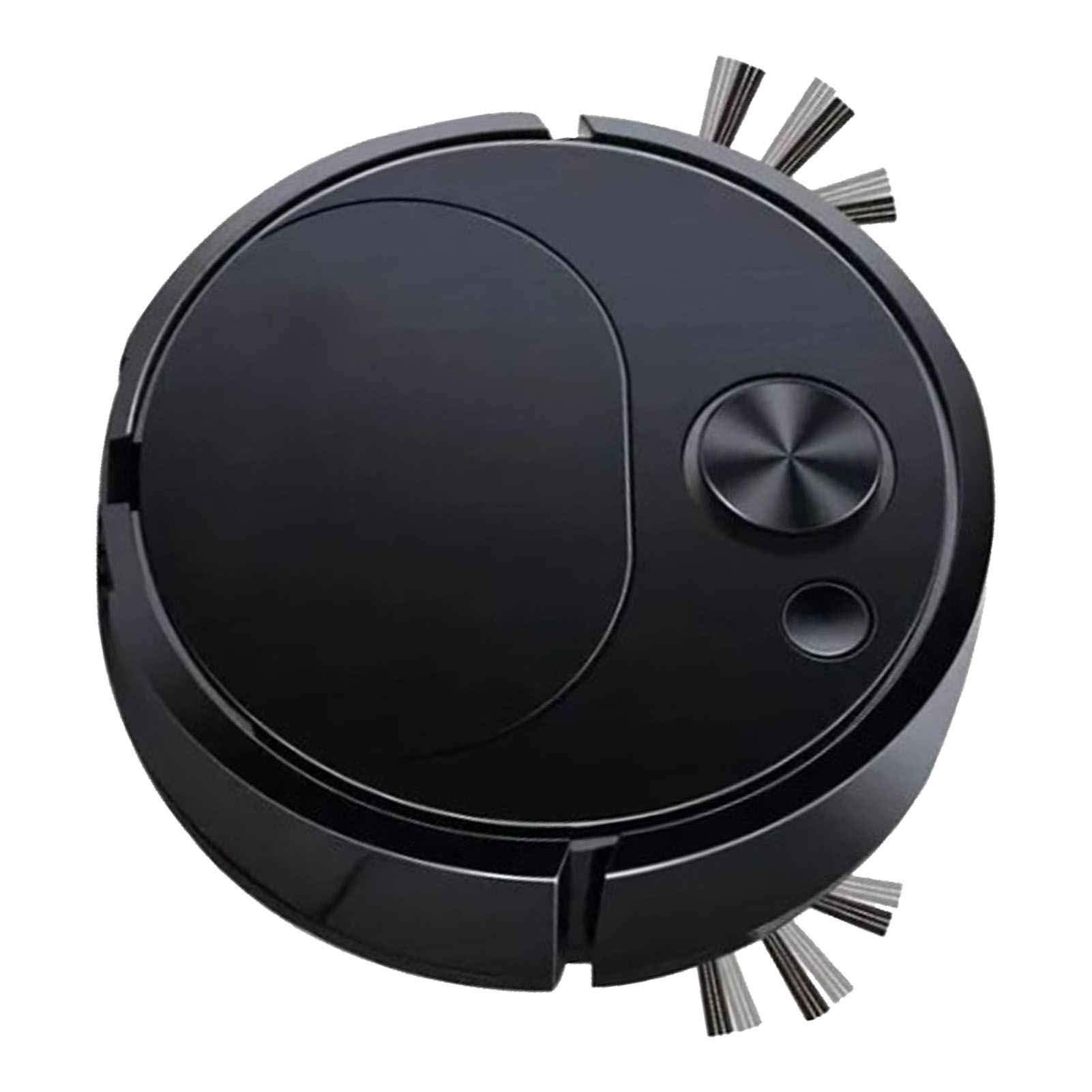 Robot aspirateur intelligent 3 en 1 rechargeable poils poussière noir