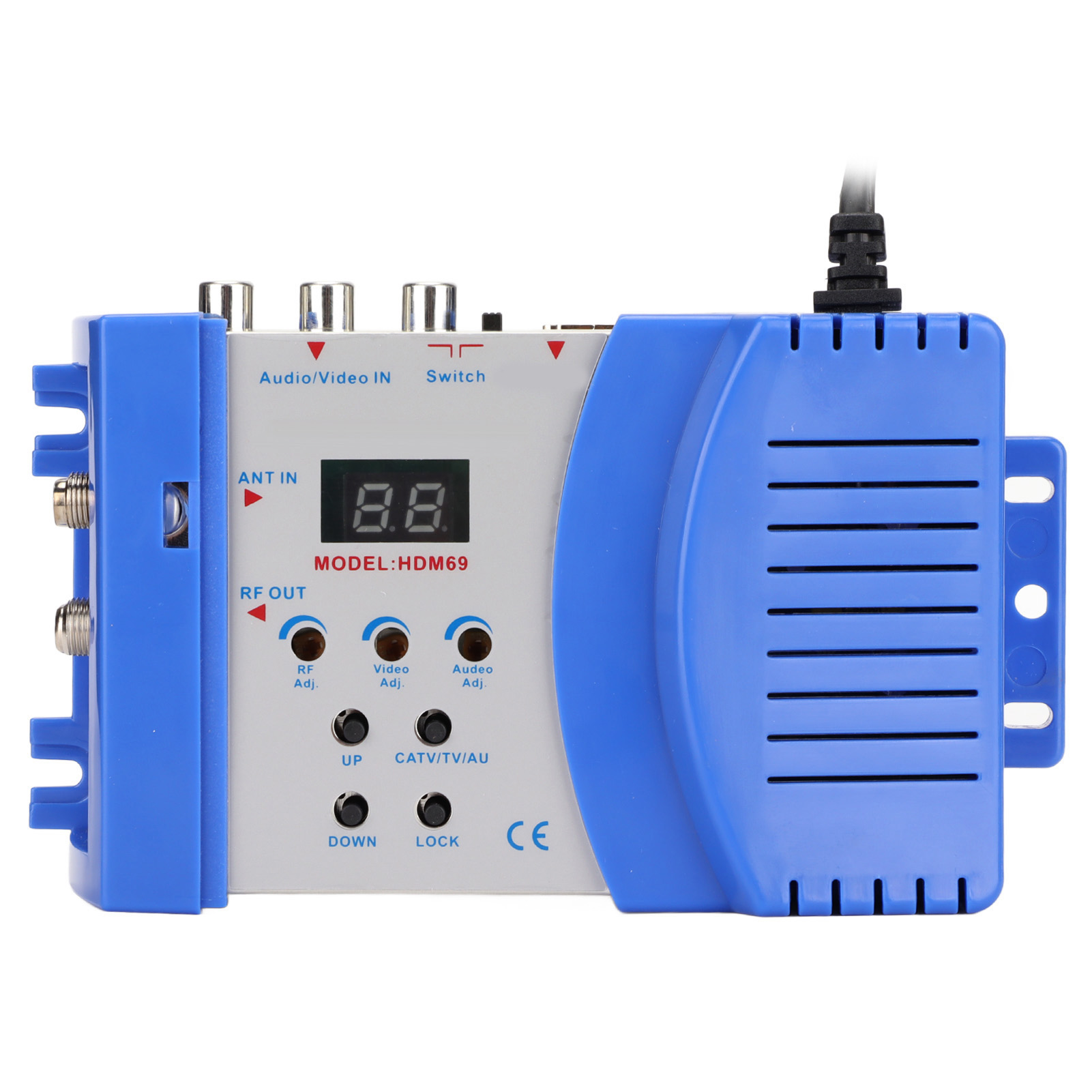 Modulateur HD PAL NTSC convertisseur AV RF, 90-240V, prise US