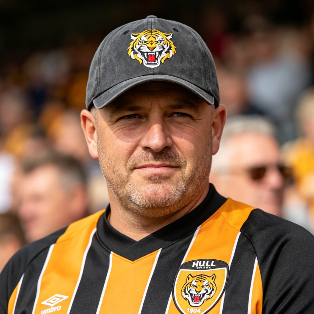 2pcs Casquette Brodée Tête Tigre Édition Coupe Mondiale 2026, Coton Lavé