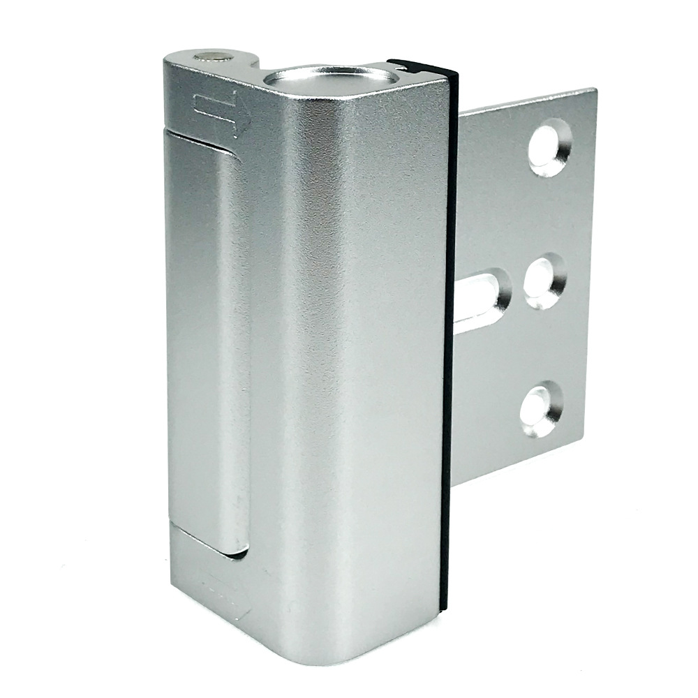 Charnière porte sécurité argent