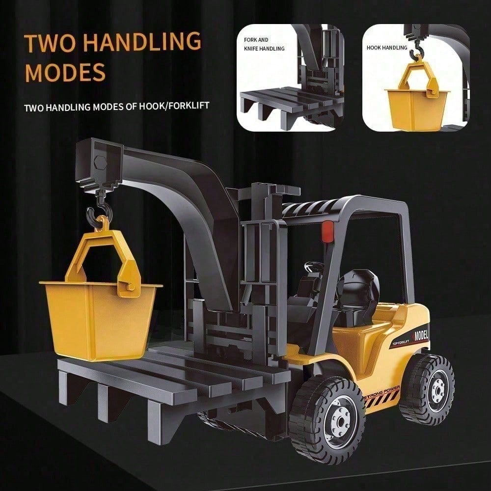 Chariot élévateur RC 11CH 1/18 4WD 2,4GHz sons lumières
